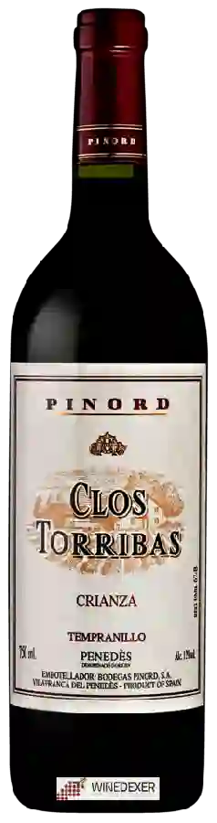 Winery Pinord - Clos de Torribas Crianza Tempranillo Winery Pinord - Clos de Torribas Crianza Tempranillo