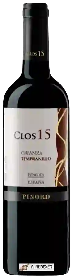 Winery Pinord - Penedès Crianza Tempranillo Clos 15 Winery Pinord - Penedès Crianza Tempranillo Clos 15