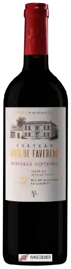Château Bois de Favereau - Bordeaux Supérieur Château Bois de Favereau - Bordeaux Supérieur