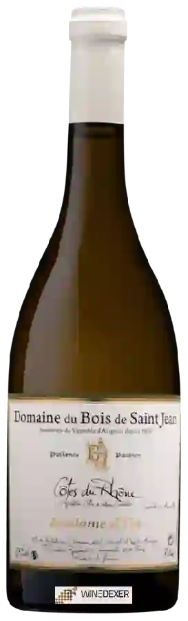 Domaine du Bois de Saint Jean - Madame d'Ust Côtes du Rhône Domaine du Bois de Saint Jean - Madame d'Ust Côtes du Rhône