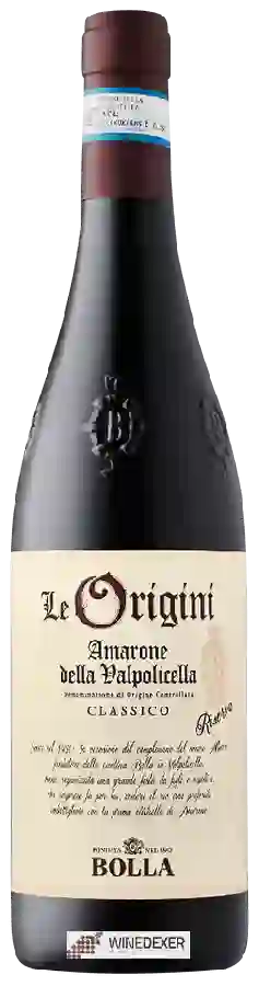 Winery Bolla - Le Origini Amarone della Valpolicella Classico Riserva Winery Bolla - Le Origini Amarone della Valpolicella Classico Riserva