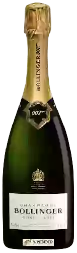 Winery Bollinger - Champagne Special Cuvée 007 Limited Edition