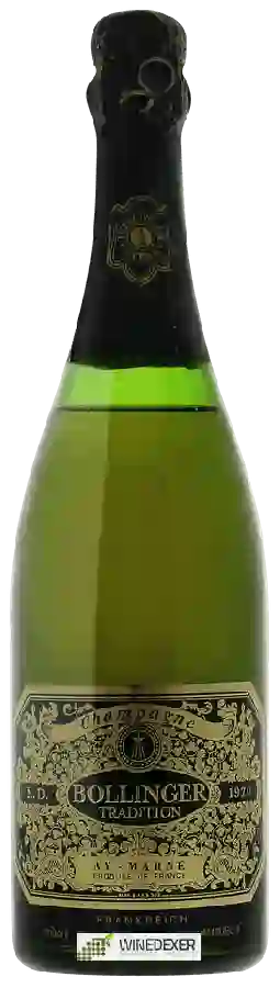 Winery Bollinger - R.D Tradition Champagne (Récemment Dégorgé)