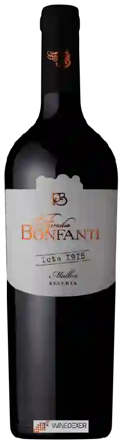 Winery Bonfanti - Malbec Reserva lote 1915
