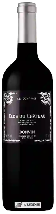 Winery Charles Bonvin - Clos du Château Pinot Noir - Merlot Winery Charles Bonvin - Clos du Château Pinot Noir - Merlot