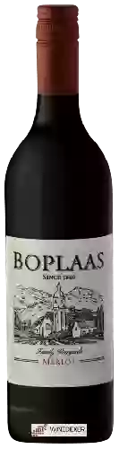 Winery Boplaas - Merlot
