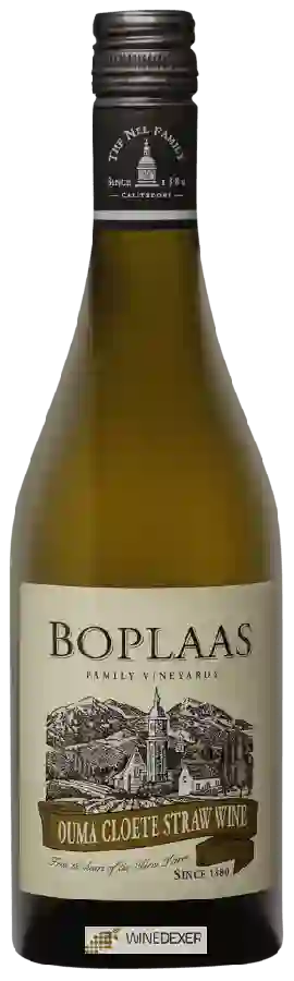 Winery Boplaas - Ouma Cloete Straw Winery Boplaas - Ouma Cloete Straw