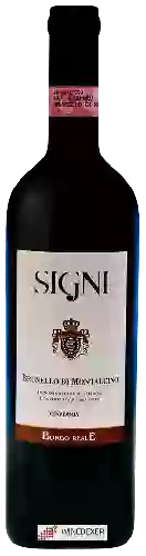 Winery Cantine del Borgo Reale - Brunello di Montalcino Signi