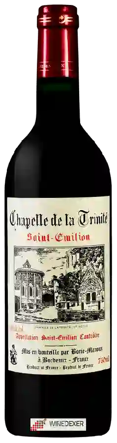 Winery Borie Manoux - Chapelle de la Trinité Saint-Émilion Winery Borie Manoux - Chapelle de la Trinité Saint-Émilion