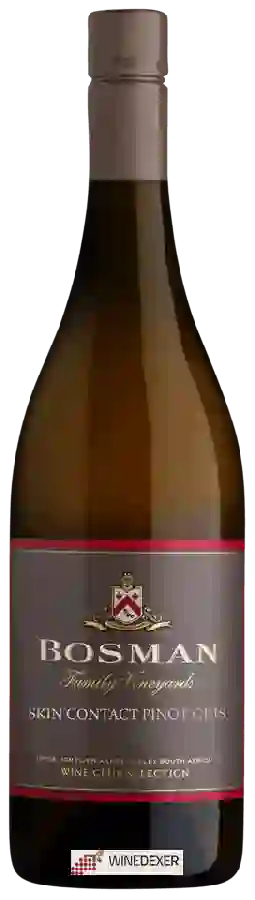 Winery Bosman Family Vineyards - Skin Contact Pinot Gris Winery Bosman Family Vineyards - Skin Contact Pinot Gris