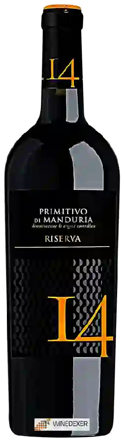 Winery Botter - 14 Primitivo de Manduria Riserva Winery Botter - 14 Primitivo de Manduria Riserva