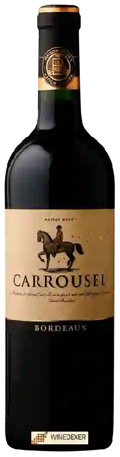 Maison Bouey - Carrousel Bordeaux Rouge Maison Bouey - Carrousel Bordeaux Rouge