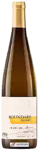 Winery Boundary Breaks - No. 198 Reserve Riesling