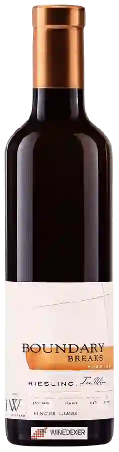 Winery Boundary Breaks - Riesling Ice Wine Winery Boundary Breaks - Riesling Ice Wine