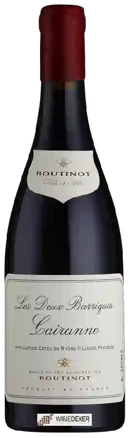 Winery Boutinot - Les Deux Barriques Côtes du Rhône Villages Cairanne Winery Boutinot - Les Deux Barriques Côtes du Rhône Villages Cairanne