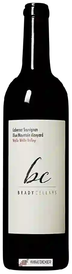 Winery Brady Cellars - Blue Mountain Vineyard Cabernet Sauvignon Winery Brady Cellars - Blue Mountain Vineyard Cabernet Sauvignon