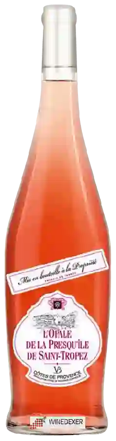 Winery Vins Bréban - L'Opale de la Presqu'île de Saint-Tropez Côtes de Provence Rosé