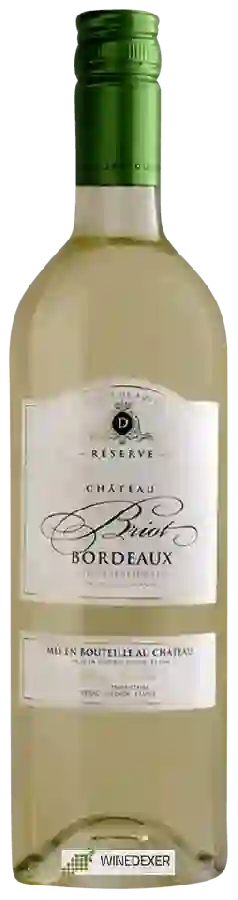 Château Briot - Réserve Bordeaux Blanc Château Briot - Réserve Bordeaux Blanc