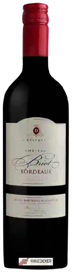Château Briot - Réserve Bordeaux Rouge Château Briot - Réserve Bordeaux Rouge