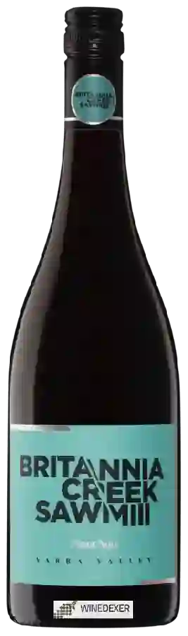 Winery Britannia Creek Sawmill - Pinot Noir Winery Britannia Creek Sawmill - Pinot Noir