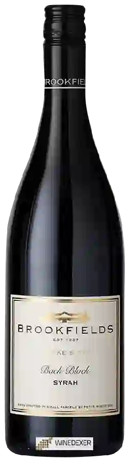Winery Brookfields - Back Block Syrah Winery Brookfields - Back Block Syrah
