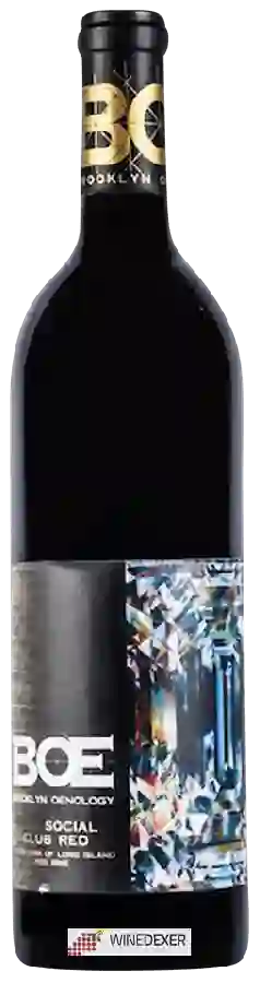 Winery BOE (Brooklyn Oenology) - Social Club Red Winery BOE (Brooklyn Oenology) - Social Club Red