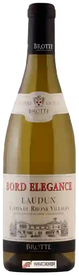 Winery Brotte - Bord Elegance Côtes du Rhône Villages 'Laudun' Winery Brotte - Bord Elegance Côtes du Rhône Villages 'Laudun'