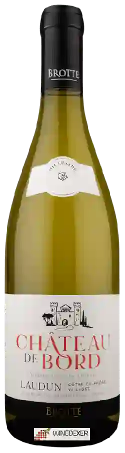 Winery Brotte - Côtes du Rhône Villages Laudun Château de Bord Blanc