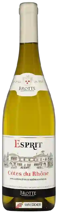 Winery Brotte - Esprit Côtes du Rhône Blanc