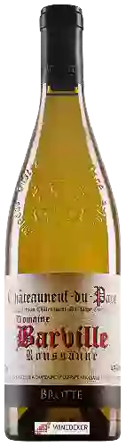 Winery Brotte - Roussanne Châteauneuf-du-Pape Domaine Barville Blanc