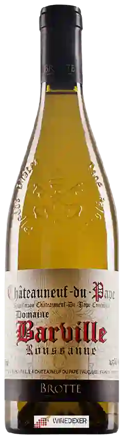 Winery Brotte - Roussanne Châteauneuf-du-Pape Domaine Barville Blanc
