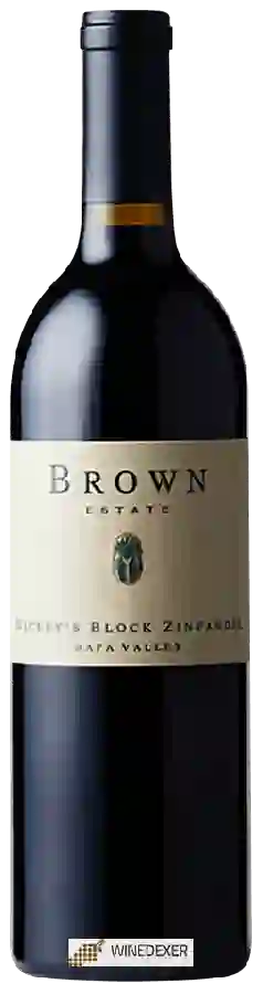 Winery Brown Estate - Zinfandel Mickey’s Block Winery Brown Estate - Zinfandel Mickey’s Block