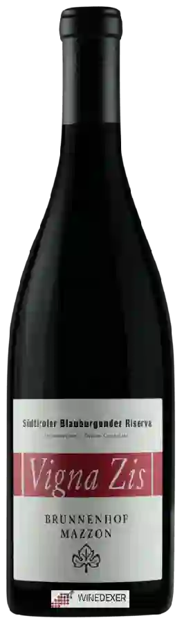 Winery Brunnenhof Mazzon - Vigna Zis Südtiroler Blauburgunder Riserva