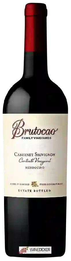 Winery Brutocao Family Vineyards - Contento Vineyard Cabernet Sauvignon Winery Brutocao Family Vineyards - Contento Vineyard Cabernet Sauvignon