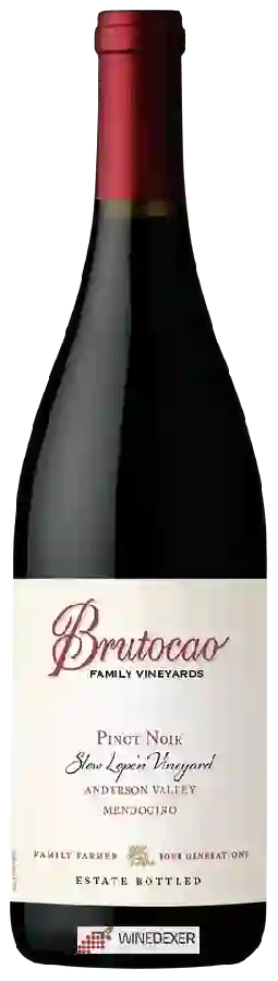 Winery Brutocao Family Vineyards - Slow Lope'n Vineyard Pinot Noir Winery Brutocao Family Vineyards - Slow Lope'n Vineyard Pinot Noir