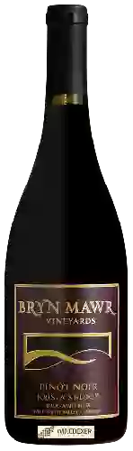 Winery Bryn Mawr Vineyards - Krista's Block Pinot Noir