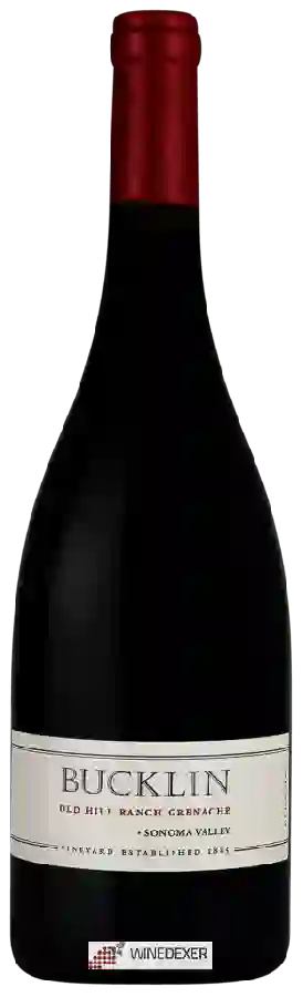 Winery Bucklin - Old Hill Ranch Grenache Winery Bucklin - Old Hill Ranch Grenache