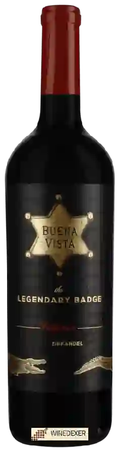 Winery Buena Vista - The Legendary Badge Zinfandel Winery Buena Vista - The Legendary Badge Zinfandel