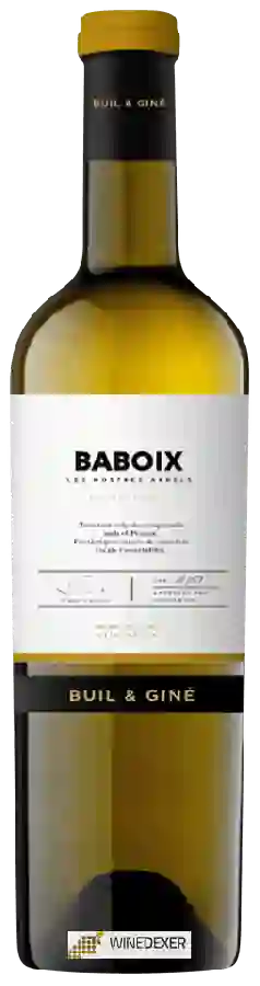 Winery Buil & Giné - Baboix Blanc Winery Buil & Giné - Baboix Blanc