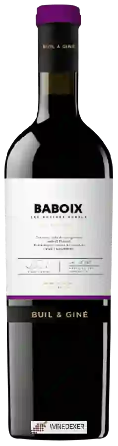Winery Buil & Giné - Baboix Winery Buil & Giné - Baboix