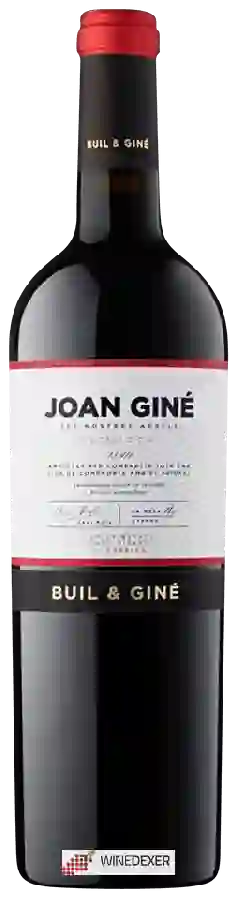 Winery Buil & Giné - Joan Giné