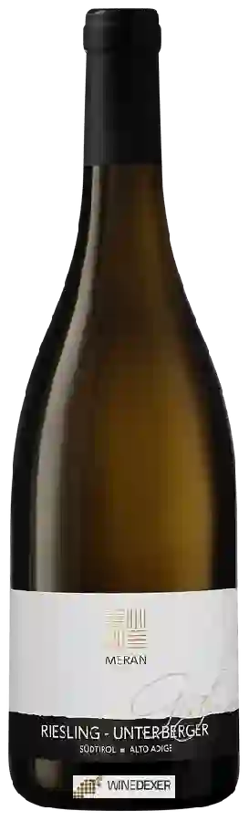 Winery Kellerei Meran - Graf von Meran Riesling - Unterberger Winery Kellerei Meran - Graf von Meran Riesling - Unterberger