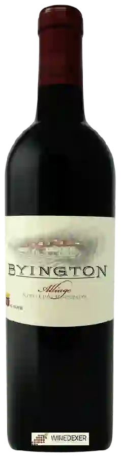 Byington Vineyard and Winery - Alliage Cabernet Sauvignon