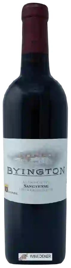 Byington Vineyard and Winery - Cedar Creek Ranch Sangiovese Byington Vineyard and Winery - Cedar Creek Ranch Sangiovese