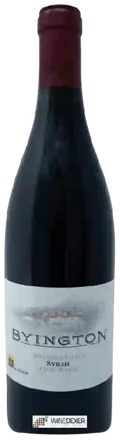 Byington Vineyard and Winery - Pigoni Ranch Vineyard Syrah