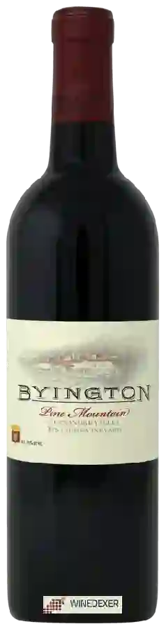 Byington Vineyard and Winery - Tin Cross Vineyard Pine Mountain Byington Vineyard and Winery - Tin Cross Vineyard Pine Mountain