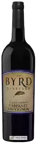 Winery Byrd Vineyard - Estate Grown Cabernet Sauvignon
