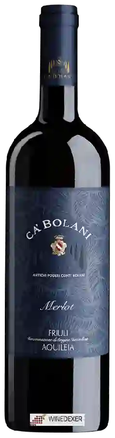 Winery Ca' Bolani - Merlot Winery Ca' Bolani - Merlot