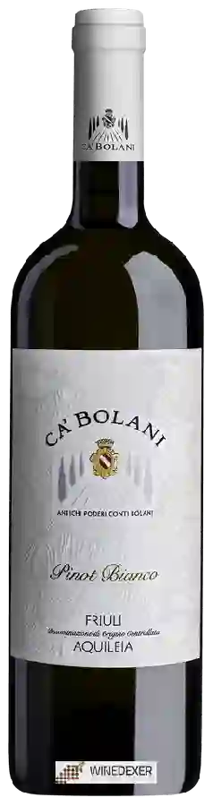 Winery Ca' Bolani - Pinot Bianco Winery Ca' Bolani - Pinot Bianco