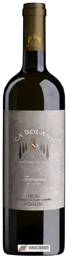 Winery Ca' Bolani - Traminer